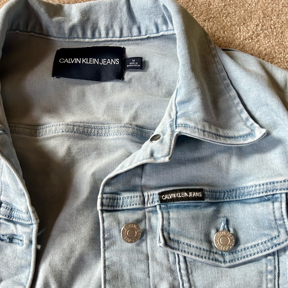 Calvin Klein Light Blue Denim Jacket